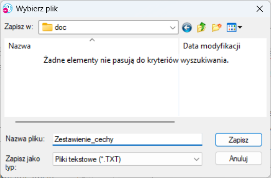 Eksport danych Eksport danych