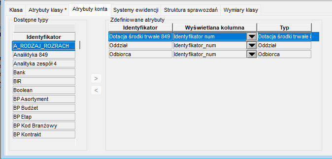 Atrybut konta z repozytorium Atrybut konta z repozytorium