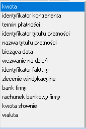 Zmienne szablonu Zmienne szablonu