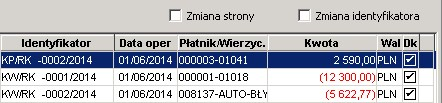 Przełączanie widoku